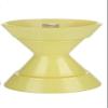 LIAULIADLL 3" Yellow Poly Bow Roller with 1/2" Shaft Stop Boat PWC Marine Trailer view 1