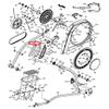 Icon Health & Fitness, Inc. Lower Saddle Bracket 356516 Works with NordicTrack Elite 12.9T NTEL712140 Elliptical view 2