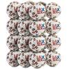 Lax Sak Soft Practice Lacrosse Balls - Same Weight & Size as a Regulation Lacrosse Balls, Great for Indoor & Outdoor Practices, Less Bounce & Minimal Rebounds - Mini Crabs, 24 Pack view 3