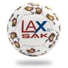 Lax Sak Soft Practice Lacrosse Balls - Same Weight & Size as a Regulation Lacrosse Balls, Great for Indoor & Outdoor Practices, Less Bounce & Minimal Rebounds - Mini Crabs, 3 Pack view 2