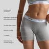 Woxer Boxer Shorts for Women - 5" Baller Boy Shorts Underwear for Women, Soft Modal - Seamless Chafe Free, No Show Underwear - Breathable and Moisture-Wicking - Full Coverage Fit, Heather Grey view 4