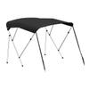 Oceansouth 3 Bow Bimini Top 6ft Deluxe (Black, Mounting Width 67" - 72") Bows Frame Sun Shade Boat Waterproof Cover Boot Storage Strap Giant Bow Large Big Fishing view 1