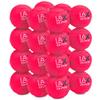 Lax Sak Soft Practice Lacrosse Balls - Same Weight & Size as a Regulation Lacrosse Balls, Great for Indoor & Outdoor Practices, Less Bounce & Minimal Rebounds - Pink, 24 Pack view 2