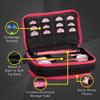 Casemaster Plazma Plus Black with Pink Trim Dart Case and Phone Pocket view 2