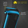 Casemaster Plazma Plus Black with Blue Trim Dart Case and Phone Pocket view 2