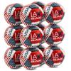 Lax Sak Soft Practice Lacrosse Balls - Same Weight & Size as a Regulation Lacrosse Balls, Great for Indoor & Outdoor Practices, Less Bounce & Minimal Rebounds - American Flag, 12 Pack view 3
