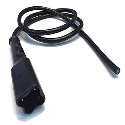 Vital All-Terrain Golf Cart Charger 3 Pin Connector Plug & Power Cord for 48V Yamaha G29 - Handle Side