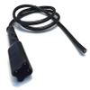 Vital All-Terrain Golf Cart Charger 3 Pin Connector Plug & Power Cord for 48V Yamaha G29 - Handle Side view 1