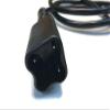 Vital All-Terrain Golf Cart Charger 3 Pin Connector Plug & Power Cord for 48V Yamaha G29 - Handle Side view 2