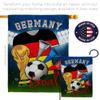 World Cup Germany Flags German Banner Wall Art Flag Poles For Outside House Stand Outdoor Decorations Garden Tapestry Yard Signs FIFA Gifts Sports Fan Trophy Soccer Game Football Made In USA view 4