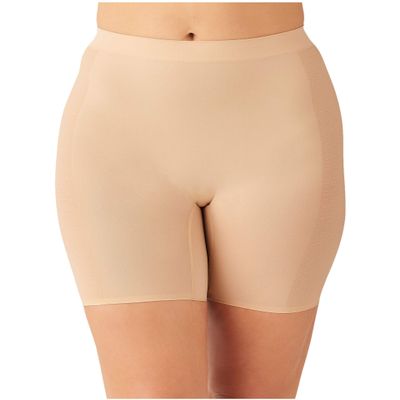 Wacoal Women's Keep Your Cool Shaping Thigh Slimmer, Sand, XX-Large