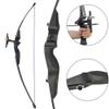 ZSHJGJR Archery Straight Bow and Arrow Set Youth Start Recurve Bow 30lbs 40lbs Take Down Beginner Longbow Bow Kit Set with 6pcs Fiberglass Arrows (Bow and Arrow, 40lbs) view 2