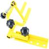 DONSU Adjustable Metal Archery Parallel Bow Vise+Compound Bow Stabilizer Holder Adjust Stand Metal Bow Accessory Yellow 360Rotation view 1