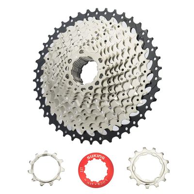 11 Speed Cassette 11-42T Bike Cassette Sprocket Compatible with Shimano/Sram/Sunrace HG System Fit for Mountain Bike, Road Bicycle, MTB