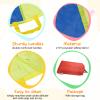Sonyabecca Parachute 10 Feet for Kids with 12 Handles Play Parachute for 8 12 Kids Tent Cooperative Games Birthday view 3