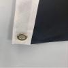 5x8' Blank Black Nylon Pennant Flag - Proudly Made in the USA view 2