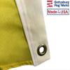 Set of 25 Blank FM Yellow Nylon Pennant Flags - Size 12x18" - Proudly Made in the USA view 2
