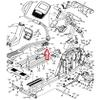 Left Upper Saddle Bracket 350939 Works with Nordic-Track Elite 12.9T NTEL712140 Elliptical view 3