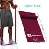 A AZURELIFE Professional 8 Yards Bulk Resistance Bands Rolls or 5,6,7 ft. Long Non-Latex Elastic Exercise Bands, Stretch Bands for PT, Yoga, Pilates, Rehab, at-Home or The Gym Workouts view 2