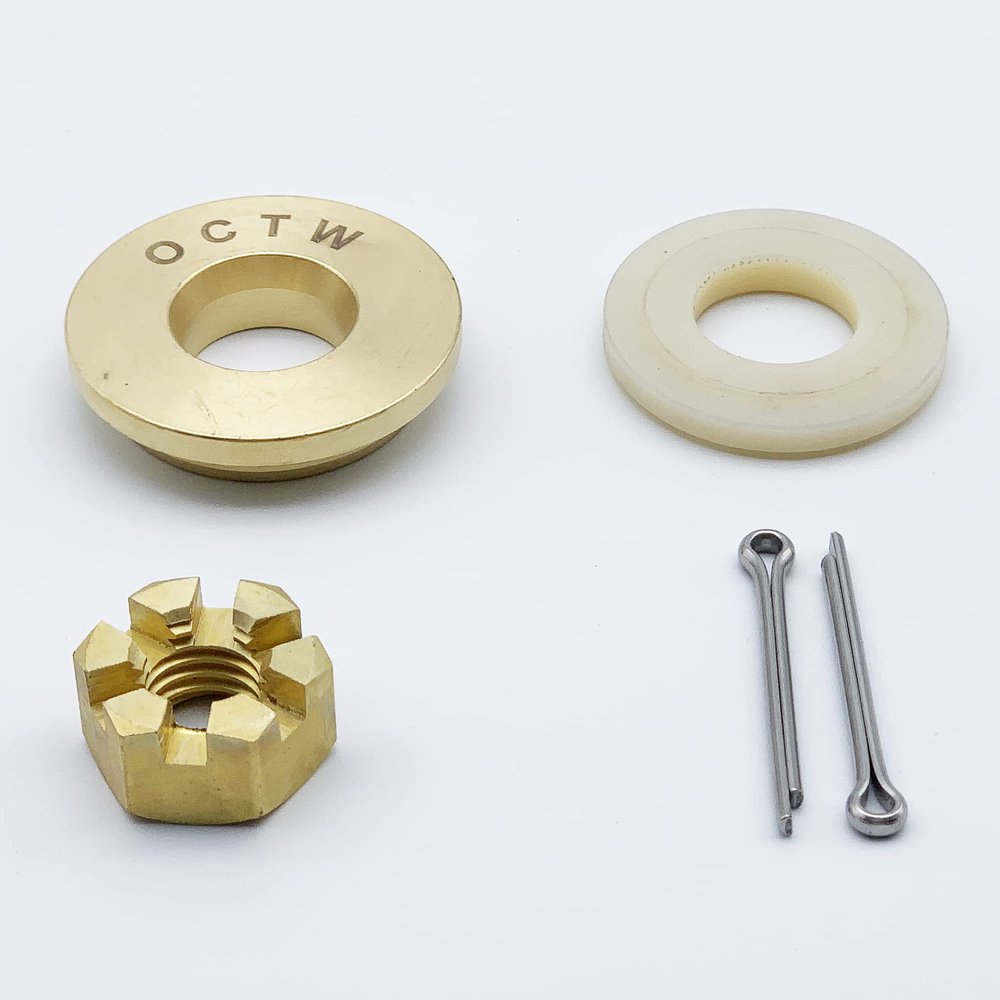 RASON PROPELLER Installation Hardware Kits Thrust Washer/Spacer/Nut/Cotter Pin Replacement for BRP,Johnson,EVINRUDE,OMC Stern Drive 40-75HP