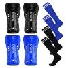 Haploon Soccer Shin Guards for Kids YouthSoccer Football Shin Pads Protective Soccer Shin Pads & Sleeves Equipment - Football Gear for 3 5 4-6 7-9 10-12 Years Old Children Teens Boys Girls view 1