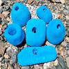 Climbing Holds Pack- 6 Large Bolt-on Holds with Various Difficulty (Blue) view 1