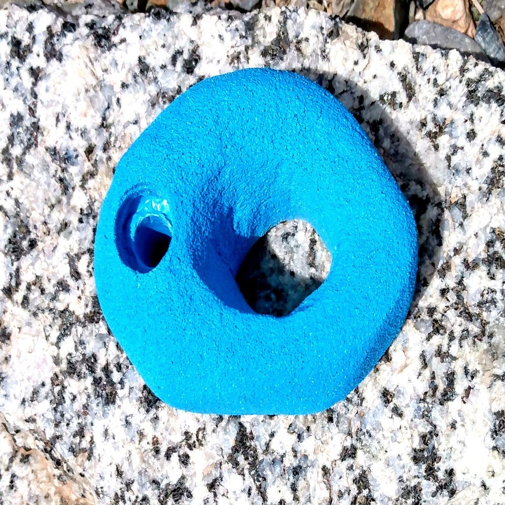 Finger Hold- Bolt-On Climbing Hold (Blue)