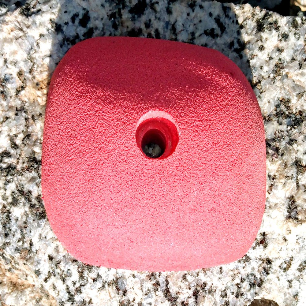 Jug- Bolt-On Climbing Hold (red)