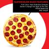 Discraft ESP Buzzz Supercolor Midrange Disc Golf Disc - Custom Design Discraft Discs - Straight Flying and Great for All Skill Levels - Free Mini Marker Included - Pepperoni Pizza view 3