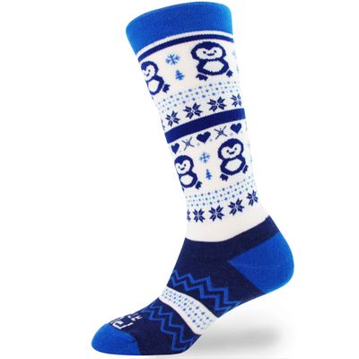 Pure Athlete Ski Socks Youth, Toddler, Boys, Girls - Kids Snowboard Sock, Warm Wool Winter (1 Pair - Aqua/Blue, S/M)