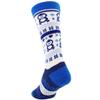 Pure Athlete Ski Socks Youth, Toddler, Boys, Girls - Kids Snowboard Sock, Warm Wool Winter (1 Pair - Aqua/Blue, S/M) view 2