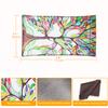FINTIE Soft Eyeglasses Case with Cleaning Cloth, Portable Squeeze Top Vegan Leather Glasses Pouch, Sunglasses Eyewear Bag, Love Tree view 2
