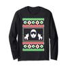 Airsoft player ugly christmas gift for son dad Long Sleeve T-Shirt view 1