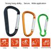 20 Pack Carabiners Clips with Keychain D Ring Caribeaner Clip Hook for Backpack Water Bottle Key Home RV Outdoor Small Item (3 Style) view 3
