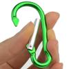 20 Pack Carabiners Clips with Keychain D Ring Caribeaner Clip Hook for Backpack Water Bottle Key Home RV Outdoor Small Item (3 Style) view 4