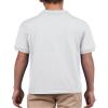 Gildan DryBlend Childrens Unisex Jersey Polo Shirt (Pack of 2) (M) (White) view 2