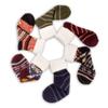 BambooMN Men's Cabin Double Layer Thick Soft Warm Fuzzy Comfy Home Socks, 3 Pairs Asst A, Medium view 4