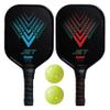 Franklin Sports Pickleball Paddle and Ball Set - Aluminum - Jet - 2 Player - USAPA Approved view 1