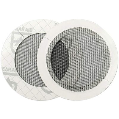 GEAR AID Tenacious Tape Mesh Patches for Repairing Holes in Tents, Bug Screens, Mosquito Netting, No-See-ums and More, 3 Rounds