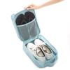 AINAAN Storage Bag Holds 3 Pair of Shoes for Travel and Daily UseWaterproof Navy Blue view 3