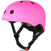KAMUGO Kids Adjustable Helmet, Suitable for Toddler Kids Ages 2-8 Boys Girls, Multi-Sport Safety Cycling Skating Scooter Helmet (DarkPink, Small) view 1