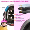 KAMUGO Kids Adjustable Helmet, Suitable for Toddler Kids Ages 2-8 Boys Girls, Multi-Sport Safety Cycling Skating Scooter Helmet (DarkPink, Small) view 2