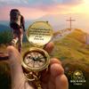 God's Path Compass  Communion & Confirmation Gift for Teenage Boys | Baptism Religious Gifts for Men, Christian, Catholic, Graduation | Sentimental & Inspirational Present  Greeting Card Included view 2