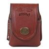 Pusat Holster Premium Leather Speedloader Single Pouch Case Handcrafted 5-6 Shot (Brown) view 2