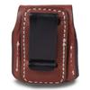 Pusat Holster Premium Leather Speedloader Single Pouch Case Handcrafted 5-6 Shot (Brown) view 3