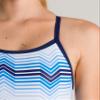 arena Multicolor Stripes Light Drop Back One Piece Swimsuit, Navy-Royal-Multicolor, 20 view 4