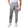 Ultra Game NFL Official Youth Super Soft Game Day Jogger Sweatpants, Pittsburgh Steelers, Heather Gray, 10-12 view 1