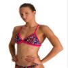 ARENA Women's Print Sport Bikini Tie Back MaxLife Swimsuit Bathing Suit Top and Bottom for Swimming, Cheetah Heat - Top, 22 view 1