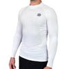 RIBBY SPF 50+ 5mm Padded Rash Guard for Surfing, Boogie, Scuba White view 1