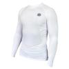 RIBBY SPF 50+ 5mm Padded Rash Guard for Surfing, Boogie, Scuba White view 2